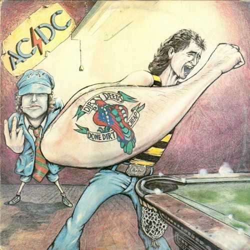 Allmusic album Review : Theres a real sense of menace to "Dirty Deeds Done Dirt Cheap," the title song of AC/DCs third album. More than most of their songs to date, it captured the seething malevolence of Bon Scott, the sense that he reveled in doing bad things, encouraged by the maniacal riffs of Angus and Malcolm Young who provided him with their most brutish rock & roll yet. But for as glorious as the title track was, the entire album served as a call to arms from a group that wanted nothing more than to celebrate the dirtiest, nastiest instincts humans could have, right down to the insurgent anti-authority vibe that runs throughout the record. Take "Big Balls" -- sure, its a dirty joke, but its a dirty joke with class overthrow in mind. Theres a sense on Dirty Deeds that AC/DC is storming the gates -- theyre problem children sick of waiting around to be a millionaire, so theyre gonna make their own money, even if they take down others as they go. Thats what gives Dirty Deeds Done Dirt Cheap its supercharged, nervy pulse; theres a real sense of danger to this record, something that cant be hidden beneath the jokes. Maybe thats why the album wasnt released in the U.S. until 1981, after Bons death, after AC/DC had become millionaires -- if it arrived any earlier, it would have been too insurrectionist for the common good.