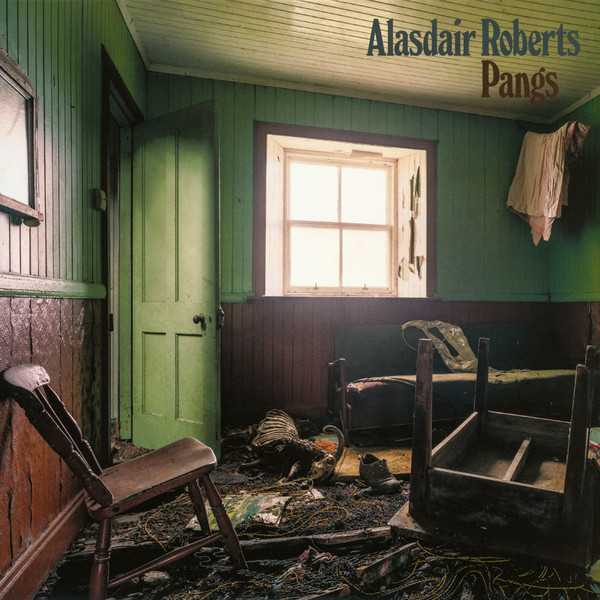 Allmusic album Review : Edging fringeward from the acoustic minimalism of his excellent 2015 self-titled LP, Scottish folk auteur Alasdair Roberts and his nimble rhythm section meander through ten new explorations of the fresh and the ancient. Recorded in a converted mill in Northern Ireland by Julie McLarnon, Pangs is quintessential Roberts, melding centuries-old Anglo musicality with his distinctive quasi-mystical sensibilities that consistently distance him so far from the mainstream as to remain timeless. Nine albums into his career, hes pulled off the tough trick of staying anomalous while adhering to what is basically his take on traditional folk music of the British Isles. Take, for example "An Altar in the Glade," an agile two-parter in which the narrator chases a startled deer into a wooded altar then muses darkly on the assortment of creatures (crow, vermin, herring gull) going about their days tasks. Roberts twin acoustic and electric guitars stutter in warm cascades while bassist Stevie Jones and drummer Alex Neilson gamely follow suit, soon transitioning into a lively Renaissance-inspired refrain punctuated by a pair of spirited dog barks. An odd bird with a career to match, Roberts flights of fancy may not resonate with the average listener, but the world hes authored over his nearly two decades of work is a truly unique genre and of it he is the undisputed master. "The Downward Road," replete with burbling synths, skittering drums, fiddle, and group vocals, offers another strange trip, while "The Angry Laughing God" delivers a rousing mash-up of early rock rhythms, bright folk-pop, and rapid Brian Wilson-esque changes. Melodious folk ballad "Scarce of Fishing" is one the albums loveliest, proving that Roberts can still dial in his eccentricities to deliver something more straightforwardly pleasing. Peculiar and ultimately charming, Pangs is another high caliber entry in Roberts dependably creative catalog.