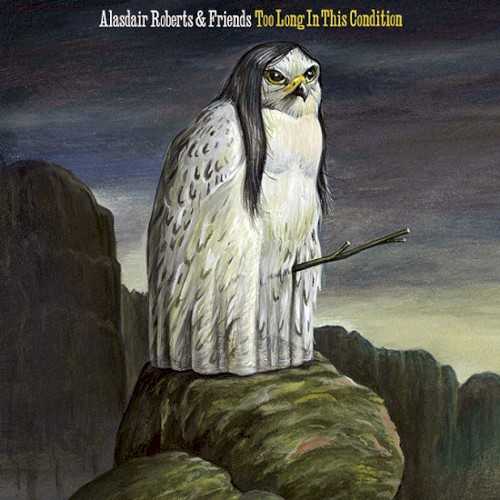 Allmusic album Review : Alasdair Roberts’ sixth proper album, an 11-track, upper level course on contemporary and traditional Scottish balladry, begins with a tale that concerns a cheating wife being escorted to Hell by Satan himself on his own ghost ship. "Daemon Lover” may sound like a downer, but Roberts’ sprightly guitar work and amiable delivery make it sound more like a campfire ghost story than a cautionary tale of the pitfalls of adultery. Too Long in This Condition differs little from the singer/songwriter’s previous outings, which is good news for anyone who has followed his rise from Will Oldham-esque, U.K. folk oddity under the moniker Appendix Out to one of most respected, modern practitioners of the English/Scottish/Irish/Welsh folk tradition. His renditions of classics like “Long Lankin,” “Little Sir Hugh,” “The Golden Vanity,” and “Barbara Allen” are just loose enough to retain their authenticity, and well-honed enough to earn the abbreviated guitar tablature (complete with capo locations) that accompanies them in the liner notes. Nic Jones, Archie Fisher, and Dick Gaughan may have blazed his trail, but it’s Roberts who’s leading the way now.