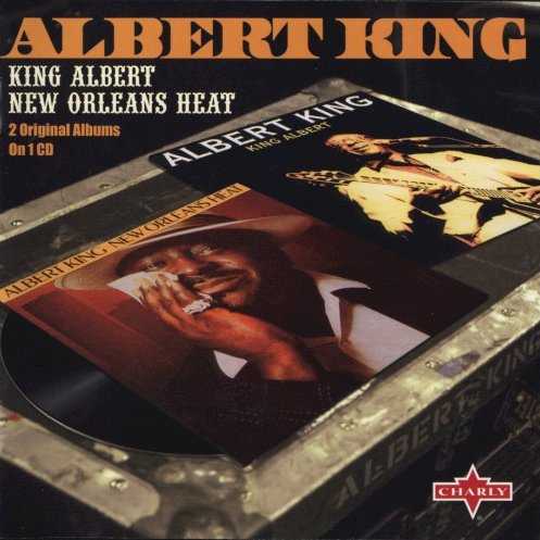 Allmusic album Review : This reissue on the Charly label features a pair of LPs by Albert King: King Albert and New Orleans Heat, originally issued on Tomato in 1977 and 1978. Highlights among the 17 tracks include reworkings of such classics as "You Upset Me Babe," "Call My Job," and "Born Under a Bad Sign."