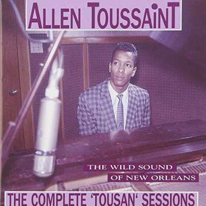 Allmusic album Review : From the German-based Bear Family Records reissue label comes over two-dozen selections by a young Allen Toussaint (piano) during his earliest outings as a solo artist -- albeit under the slightly truncated nom de plume of "A. Tousan" or simply "Tousan." Although hed been gigging and sitting in on a variety of Crescent City R&B; sessions, it was RCA Records Danny Kessler who took the initiative to book studio time for Toussaint. That very first endeavor -- held on January 29, 1958 -- featured Toussaint supported by other Nola locals Alvin "Red" Taylor (baritone sax), Nat Perrilliat (tenor sax), or Lee Allen (tenor sax), either Justin Adams (guitar) or Roy Montrell (guitar), Frank Fields (bass), and Charles "Hungry" Williams (drums). While the exact lineup may not be certain, what is undeniable is the masterful energy of these seminal sides. Toussaint revealed to a reviewer that he "had no involvement in the titles of the songs. When I played them, I referred to them as Song Number One, Song Number Two and so on. It wasnt until the record came out that I was informed Kessler had chosen to name each piece after a different racehorse." Once "Whirlaway" b/w the raucous sacred-inspired "Happy Times" scored favorable results, Kessler hit Toussaint up for enough material to compile what would become the full-length Wild Sound of New Orleans (1958) LP. Arguably the best-known of the instrumental lot is the perky "Java" -- which Al Hirt (trumpet) was able to take to the top of the pop singles survey, not to mention carve out a nice career for himself in the process. Other entries worthy of multiple spins include the mile-a-minute "Tim Tam," "Bono," and the musical Mardi Gras that is "Nashua" -- which owes much to Professor Longhair and points the way for Toussaints future musical aspirations. Similarly, "Wham Tousan" and "Pelican Parade" are evidence of Toussaints already fully formed keyboard style. The second half of the Complete "Tousan" Sessions (1992) is dedicated to tracks destined for the Seville imprint and credited to "Al Tousan and His Piano." Of the 15 tunes documented during the December 7 and 8, 1959 session only a handful were ever released. Namely, the 45s "Chico" b/w "Sweetie Pie," "Naomi" b/w "Back Home Again in Indiana" -- a rare cover tune for Toussaint, "A Blue Mood" b/w "Moo Moo" (aka "Cow Cow Boogie"), and "Real Churchy" b/w "Twenty Years Later." Interestingly, the latter is nothing more than a recycled and abbreviated edit of the aforementioned "Sweetie Pie." The remainder make their debut and in true Bear Family style are thoroughly annotated in the 20-page liner notes booklet.