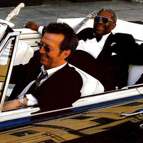 Allmusic album Review : The potential for a collaboration between B.B. King and Eric Clapton is enormous, of course, and the real questions concern how it is organized and executed. This first recorded pairing between the 74-year-old King and the 55-year-old Clapton was put together in the most obvious way: Clapton arranged the session using many of his regular musicians, picked the songs, and co-produced with his partner Simon Climie. That ought to mean that King would be a virtual guest star rather than earning a co-billing, but because of Claptons respect for his elder, it nearly works the other way around. The set list includes lots of King specialties -- "Ten Long Years," "Three OClock Blues," "Days of Old," "When My Heart Beats Like a Hammer" -- as well as standards like "Hold on Im Coming" and "Come Rain or Come Shine," with some specially written and appropriate recent material thrown in, so King has reason to be comfortable without being complacent. The real danger is that Clapton will defer too much; though he can be inspired by a competing guitarist such as Duane Allman, he has sometimes tended to lean too heavily on accompanists such as Albert Lee and Mark Knopfler when working with them in concert. That danger is partially realized; as its title indicates, Riding With the King is more about King than it is about Clapton. But the two players turn out to have sufficiently complementary, if distinct, styles so that Claptons supportive role fills out and surrounds Kings stinging single-string playing. (Its also worth noting that there are usually another two or three guitarists on each track.) The result is an effective, if never really stunning, work.