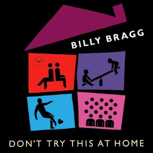 Allmusic album Review : After dipping his toes in the notion of using backing musicians on Talking With the Taxman About Poetry, Billy Bragg finally dove in headfirst with Workers Playtime, but Dont Try This at Home was where Bragg first began to sound completely comfortable with the notion of a full band. With Johnny Marr (who helped produce two tracks), Peter Buck, Michael Stipe, and Kirsty MacColl on hand to give the sessions a taste of star power, Dont Try This at Home sounds full but uncluttered; the arrangements (most complete with -- gasp! -- drums) flesh out Braggs melodies, giving them greater strength in the process, and Billys craggy vocals wrap around the melodies with significantly more flexibility than on previous recordings. With the exception of the rabble-rousing "Accident Waiting to Happen" and "North Sea Bubble," and the witty "Sexuality," most of Dont Try This at Home finds Billy Bragg in a contemplative mood; the political tunes are subtle (and dont hector), such as the mournful "Rumours of War," and the songs about love tend to examine the less hopeful side of relationships, like "Mother of the Bride" and the lovely "You Woke Up My Neighborhood." But theres also an understated wit to many of the songs, especially the well-drawn "Gods Footballer," and Bragg approached the work of other songwriters to splendid effect on Fred Neils "Dolphins and Sid Griffins "Everywhere." Dont Try This at Home isnt the sort of album that announces itself loudly, but slip into its understated textures and youll discover one of Braggs warmest and most thoughtful albums.