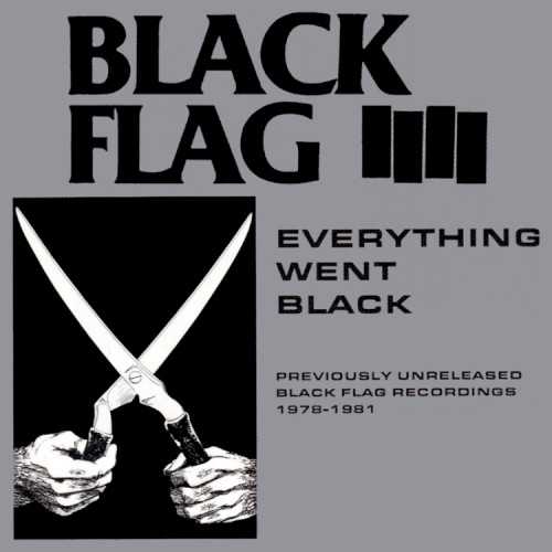 Allmusic album Review : When Everything Went Black was first released in 1983, Black Flag was in the middle of a backbreaking legal dispute with Unicorn Records. As a result of litigation, the band was prevented from using the Black Flag name on any records. Hence the original packaging for this album, which listed only the names of individual bandmembers on the cover (this was rectified on subsequent issues). Its a double-album (on vinyl) compilation of previously released material and outtakes -- though the European edition features a wholly different running order. The material, dating from 1978 to 1981, is excellent in places, average in others. However, only obsessives need track it down -- as signified by the inclusion of two versions of several songs (including stalwarts "Damaged" and "Police Story"). The fourth side of the original vinyl issue also included a sequence of radio spots discussing forthcoming Black Flag gigs, which is entertaining stuff, but its more useful as a historical document than a listening experience.