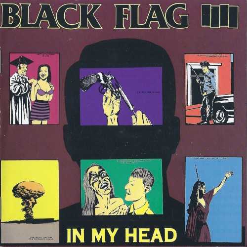 Allmusic album Review : Hot on the heels of the live record came Loose Nut and In My Head, which showed significant improvement over My War and Slip It In. Henry Rollins and Greg Ginn were exploring by-now standard lyrical themes: hate, paranoia, loneliness, anomie, and violence, but framing them around music that was demanding, powerful, and exciting. In My Head is the slightly better of the two, primarily because its a little edgier and uncontrolled, but at this juncture, Black Flag was making some of the best contemporary rock music extant.