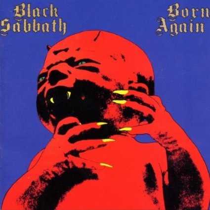 Allmusic album Review : The idea sure looked good on paper, but when former Deep Purple frontman Ian Gillan joined Black Sabbath for 1983s dreadful Born Again album, the grim reality was that Gillans bluesy vocal style and oftentimes humorous lyrics were completely incompatible with the lords of doom and gloom. Widely deemed the bands creative nadir (although a few later efforts like Cross Purposes and Forbidden give it a run for its money), Born Again also featured one of the worst album covers ever (its been voted!), and the subsequent world tour was so troubled and tragicomic that the bands Stonehenge stage set wound up serving as inspiration for the ultimate rock & roll spoof movie, This Is Spinal Tap, when it was discovered to be too large to fit inside most venues! Born Agains equally atrocious "production" leaves one with the distinct impression that, in a misguided attempt to record the heaviest album ever, Black Sabbath came away with the muddiest instead. Among the smoking ruins that pass for its songs, one might find it possible to appreciate Gillans trademarked double entendres on "Disturbing the Priest," pick out a decent melody within the messy title track, and get down to some mercifully straightforward headbanging with "Digital Bitch" and the albums lone classic, "Trashed." But the remaining detritus, composed of embarrassing numbers like "Zero the Hero," "Hot Line," and "Keep It Warm" and pointless sound effect interludes "Stonehenge" and "The Dark," is simply beyond painful. By comparison, even the barely-recognizable-as-Sabbath material found on 1986s belated comeback, Seventh Star -- originally planned as a Tony Iommi solo effort, to be fair -- sounds pretty damn good. But by then, Black Sabbaths greatly anticipated association with Ian Gillan had gone down as one of heavy metals all-time greatest disappointments, and nearly killed the genres founding fathers in the process.