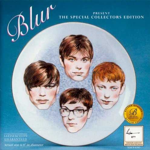 Allmusic album Review : Like most big U.K. bands in the 90s, Blur had a plethora of non-album tracks surface on singles, which remained a much more viable format in Europe than in the U.S. in terms of actual chart activity and placement. Special Collectors Edition, a Japanese-only release, does a fairly good job in collecting many, though by no means all, of those B-sides and extra tracks from the bands first singles through the Parklife era. As a parallel history of Blurs development from semi-Madchester/semi-shoegazer art school rock to Brit-pop flag wavers, its manna for fans as well as being interesting in its own right. A fair number of songs could easily have ended up on the groups albums based on overall quality, while other tunes, if not as strong, often have a certain standalone charm. Among the earliest tracks, "Luminous" is noteworthy for its slightly stoned and zoned flavor, Dave Rowntrees percussion almost echoing early Pink Floyd jams, while "Mace," originally a B-side to "Popscene," shows Blur starting to come to grips with a catchier form of whimsy. The Modern Life B-sides are an interesting mixed bag, ranging from the sweet electric psych/acoustic folk drift of "Peach" to the trebly art-punk blast of "Fried." The Parklife tracks show the increasingly ambitious group fully coming into their own, with everything from the goofy carousel-music romp "Anniversary Waltz" to the sweeping, gently self-mocking "Theme from an Imaginary Film." A lovely final touch is the version of "Bank Holiday" at the very end -- the song itself is an album cut from Parklife, but the rough kazoos-only performance is in fact by seven female fans at Tokyo Airport. Editions humorous packaging also deserves special notice -- prepared by the U.K. design firm Stylorouge, it consists of a series of advertisements for kitsch British products, including a Blur commemorative plate.