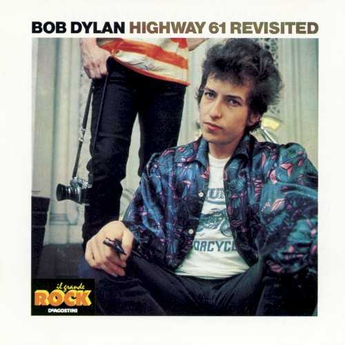 Allmusic album Review : Taking the first, electric side of Bringing It All Back Home to its logical conclusion, Bob Dylan hired a full rock & roll band, featuring guitarist Michael Bloomfield, for Highway 61 Revisited. Opening with the epic "Like a Rolling Stone," Highway 61 Revisited careens through nine songs that range from reflective folk-rock ("Desolation Row") and blues ("It Takes a Lot to Laugh, It Takes a Train to Cry") to flat-out garage rock ("Tombstone Blues," "From a Buick 6," "Highway 61 Revisited"). Dylan had not only changed his sound, but his persona, trading the folk troubadour for a streetwise, cynical hipster. Throughout the album, he embraces druggy, surreal imagery, which can either have a sense of menace or beauty, and the music reflects that, jumping between soothing melodies to hard, bluesy rock. And that is the most revolutionary thing about Highway 61 Revisited -- it proved that rock & roll neednt be collegiate and tame in order to be literate, poetic, and complex.