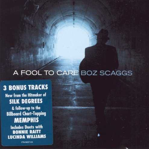 Allmusic album Review : Boz Scaggs follows 2013s killer Memphis with a second Tennessee album. A Fool to Care was recorded over four days with producer/drummer Steve Jordan and a core band of guitarist Ray Parker, Jr. and bassist Willie Weeks at Nashvilles Blackbird Studio. These 12 songs are primarily covers that reflect various sources, the most prevalent among them being R&B; and soul. The band is augmented occasionally with strings, horns, and Music City luminaries including guitarists Reggie Young and Al Anderson and pedal steel boss Paul Franklin. Simply put, there is no filler here -- virtually every song is a highlight. The opener is a swaggering, horn-drenched presentation of Dorothy LaBostrie and McKinley Millets "Rich Woman." Scaggs reading is inspired by Lil Millet & His Creoles 1955 version more than Canned Heats or Robert Plant and Alison Krauss. The title track was cut as a country swing tune by author Ted Daffan in 1940. Scaggs reads it through the New Orleans R&B; of Fats Domino. And speaking of NOLA, Bobby Charles and Rick Dankos "Small Town Talk" is executed flawlessly with slippery breaks by Jordan and a simmering B-3 by Jim Cox. "Hell to Pay" is an original, a badass blues driven by Weeks funky upright bass. Sung in duet with Bonnie Raitt (who also plays mean slide here), Scaggs takes an all too rare guitar solo. "Last Tango on 16th Street" melds Carlos Gardel, West Coast jazz, and Brechtian drama. Scaggs delivery is full of restrained empathy, not pity. His version of Richard Hawleys otherworldly waltz "Theres a Storm a Comin" features Franklins pedal steel crying amid accordion, bass, bump organ, and B-3. It is an elegant outlier here. Scaggs offers Curtis Mayfields "Im So Proud" with an expressive falsetto that would make the composer proud. Huey P. Smiths 1958 classic "High Blood Pressure" is rendered raw, ragged, and raucous. That shimmering falsetto returns to Memphis in a grooving version of Al Greens "Full of Fire" before slipping toward smooth Philly soul with a gorgeous take on the Spinners 1974 classic "Love Dont Love Nobody." But Scaggs saves the very best for last. He teams with Lucinda Williams for Richard Manuels (the Band) "Whispering Pines." Franklins steel returns in a breezy, warm, atmospheric arrangement that relies on the depth in Jordans floor tom-toms. The contrast between Williams bluesy, grainy contralto and Scaggs soul-basted croon underscores the wrenching heartbreak in the lyric. Ultimately, A Fool to Care is not only a companion to Memphis, but also to 1997s Come on Home and his earliest (pre-Silk Degrees) sides. Scaggs voice is unmarked by time. Whether singing new or old songs, he presents them in the moment as living, breathing entities. He remains a song interpreter who has few -- if any -- peers.