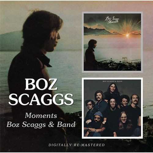 Allmusic album Review : In 2008, BGO released Boz Scaggs first two albums for CBS as a two-fer. If his 1969 eponymous debut found Scaggs digging down deep and creating some gritty soul-rock, highlighted by Duane Allmans extended workout on "Loan Me a Dime," his 1971 follow-up, Moments (his first album for CBS) found him sketching out the blue-eyed soul that would eventually bring him fame when he streamlined it for 1976s Silk Degrees. Boz Scaggs was a Southern record, but Moments is thoroughly Californian, sun-bleached and brightly colored, easily gliding along smooth surfaces. In the hands of producer Glyn Johns, Scaggs doesnt have any rough edges, and the change suits him well, as his soft, soulful croon almost cries out for a setting this lush, one thats just this side of being louche. Although Scaggs would go that down the gauche road in the 70s, Moments is far from the glitzy disco of Silk Degrees and its spawn. This is thoroughly a 60s hangover, right down to how the country shuffle of "Alone, Alone" slides between the warm soul grooves of the rest of the album. Most of this is decidedly laid-back -- the casually funky grind of "I Will Forever Sing (The Blues)" and the slyly funny boogie of "Hollywood Blues," while harking back to the Southern strut of the debut, are the exceptions, not the rule -- and while this is mellow, its not lazy: its a relaxed exploration. By the time "Can I Make It Last (Or Will It Just Be Over)" quietly drifts away on an extended instrumental coda, setting like the sun into the ocean, Scaggs has started down the path toward his signature blue-eyed soul.<br><br> However, after the burnished, mellow Moments, Boz Scaggs put some grit back into his music with this third album, Boz Scaggs & Band. Not that he got down and dirty -- his blue-eyed soul and funk are still sleek and stylish, music for uptown parties rather than downtown juke joints. But Scaggs gave his band equal billing on the title here because the bandmembers carry equal weight on Boz Scaggs & Band. Its a true band album, showcasing the groups tight interplay as much as it does Scaggs vocals. Sometimes, the band almost dominates the proceedings too much, as on "Runnin Blue," where the group is as splashy as a Vegas big band. Such excesses are balanced by the nimble "Up to You," this albums irresistible foray into country -- something that was a regular Boz feature at this point -- and the brief, breezy "Here to Stay," helping to keep things light and casual. But the best thing about Boz Scaggs & Band is hearing that band play, particularly on "Flames of Love" and "Why Why," where the group gets down low, playing funky rock and soul that hold their own with Little Feats Meters-inspired grooves.
