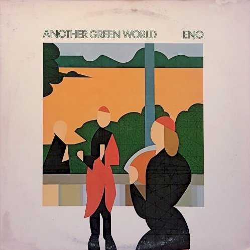 Allmusic album Review : A universally acknowledged masterpiece, Another Green World represents a departure from song structure and toward a more ethereal, minimalistic approach to sound. Despite the stripped-down arrangements, the albums sumptuous tone quality reflects Enos growing virtuosity at handling the recording studio as an instrument in itself (à la Brian Wilson). There are a few pop songs scattered here and there ("St. Elmos Fire," "Ill Come Running," "Golden Hours"), but most of the album consists of deliberately paced instrumentals that, while often closer to ambient music than pop, are both melodic and rhythmic; many, like "Sky Saw," "In Dark Trees," and "Little Fishes," are highly imagistic, like paintings done in sound that actually resemble their titles. Lyrics are infrequent, but when they do pop up, they follow the free-associative style of albums past; this time, though, the humor seems less bizarre than gently whimsical and addled, fitting perfectly into the dreamlike mood of the rest of the album. Most of Another Green World is like experiencing a soothing, dream-filled slumber while awake, and even if some of the pieces have dark or threatening qualities, the moments of unease are temporary, like a passing nightmare whose feeling lingers briefly upon waking but whose content is forgotten. Unlike some of his later, full-fledged ambient work, Enos gift for melodicism and tight focus here keep the entirety of the album in the forefront of the listeners consciousness, making it the perfect introduction to his achievements even for those who find ambient music difficult to enjoy.