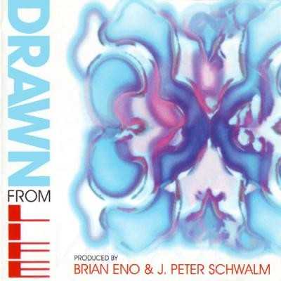 Allmusic album Review : Following four years after The Drop, Drawn From Life sees Brian Eno collaborating with German DJ J. Peter Schwalm. (Music for Onmyo-Ji, a previous Eno/Schwalm work from 2000, was released in Japan only.) Those who soured at the distant crispness of The Drop will find this to be a more inviting listen, even more so than Enos 1996 collaboration with bassist Jah Wobble on Spinner. Jazzy, shuffling rhythms and strings that sway from cutting to sighing lay the foundation of most of the tracks, with some repetitive nonmusical effects often falling somewhere in the mix. If there is a fault of the record, its that the vocals often get in the way of some fine background listening. If you dont have an affinity for Laurie Andersons voice, you might be troubled that "Like Pictures, Pt. 2," which otherwise happens to be one of the records most melodic and tranquil tracks, is interrupted by her intonations. One might find the babbling contributions from Enos young daughters on "Bloom" to be far less obstructive, but thats because theyre more a part of the fabric of the song, rather than an interruption or distraction. Theres plenty to enjoy for devoted Eno fans, although nothing truly sticks in the mind after the most attentive listen.