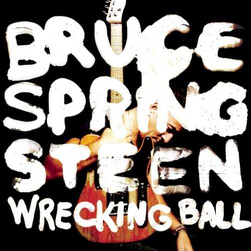 Allmusic album Review : Heavy lies the crown on Bruce Springsteens head. Alone among his generation -- or any subsequent generation, actually -- he has shouldered the burden of telling the stories of the downtrodden in the new millennium, a class whose numbers increase by the year, a fact that weighs on Springsteen throughout 2012s Wrecking Ball. Such heavy-hearted rumination is not unusual for the Boss. Ever since The Rising, his 2002 return to action, a record deliberately tailored to address the lingering anger and sorrow from 9/11, Springsteen has eschewed the frivolous in favor of the weighty, escalating his dry, dusty folk and operatic rock in tandem, all in hopes of pushing the plight of the forgotten into public consciousness. Each of his five albums since The Rising have been tailored for the specific political moment -- Devils & Dust ruminated over forgotten Americans in the wake of the Iraq war; We Shall Overcome: The Seeger Sessions was an election year rallying call; Magic struggled to find meaning in these hard times; Working on a Dream saw hope in the dawning days of Obama -- and it’s no mistake that Wrecking Ball fuses elements of all four into an election year state of the union: Bruce is taking stock of where we are and how we’ve gotten here, urging us to push forward. If that sounds a bit haughty, it also plays that way. Springsteen has systematically removed any element of fun -- "Mary’s Place" is the only original in the past decade that could be called a party song -- along with all the romance or any element of confessional songwriting. He has adopted the mantle of the troubadour and oral historian, telling tales of the forgotten and punctuating them with rallying calls to action. Wrecking Ball contains more of the latter than any of its predecessors, summoning the masses to rise up against fatcat bankers set to singalongs lifted from Seeger. Theres an unshakable collectivist hootenanny feel on Wrecking Ball, not to mention allusions to gospel including a borrowed refrain from "This Train," but Springsteen takes pains to have the music feel modern, inviting Tom Morello to do aural paintings with his guitar, threading some trip-hop rhythms into the mix, and finding space for a guest rap on "Rocky Ground." As admirable as the intent is, the splices between old-fashioned folk protests and dour modernity become too apparent, possibly because theres so little room to breathe on the album -- the last recorded appearance of Clarence Clemons helps lift "Land of Hope and Dreams" above the rest -- possibly because the message has been placed before the music. Springsteen is so focused on preaching against creeping inequality in the U.S. that hes wound up honing his words and not his music, letting the big-footed stomps and melancholy strumming play second fiddle to the stories. Consequently, Wrecking Ball feels cumbersome and top heavy, Springsteen sacrificing impassioned rage in favor of explaining his intentions too clearly.