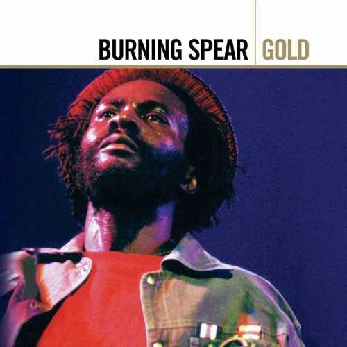 Allmusic album Review : Winston Rodney -- the man known as Burning Spear ever since the name stopped applying to the two- or three-man group he fronted -- once said that Island doesnt own any unreleased tracks from him; they only own the tracks given to them through producer Jack Ruby. This helps explain why the numerous Burning Spear compilations the labels parent company, Universal, has released differ very little in their track listings, and maybe why the Chris Blackwell mixes of Spears albums keep rearing their watered-down heads. They are here again on the two-disc Gold, yet another compilation that covers a sliver of Burning Spears career. But what a sliver it is. Gold focuses on Spears early Island albums and, through the magic of major-label mergers, one album from his stint with EMI. Its the "zenith of Burning Spears brilliant career" according to the liner notes, and the track listing makes that case well, save one horribly misguided decision. Taking three tracks from the limp and universally scorned Garveys Ghost -- a Blackwell-helmed dub snooze-fest that was done without the permission of an infuriated Rodney -- is a truly bad move. Its doubly frustrating when you consider how well Gold handles Spears other albums, including his Island debut, Marcus Garvey, which also suffered from some Blackwell-ing. Youd have to take out a second mortgage to acquire the album in its original form, and as Gold displays, Spear gradually thickened his sound through the years and its doubtful Blackwell soiled the album as drastically as listeners have been lead to believe. "Slavery Days" and "Marcus Garvey" from the album sound fantastic and vital here, but thats only the beginning. Gold takes the listener chronologically from Spears dankest, dark albums through to his punchier, more soulful ones and stops along the way to grab an uplifting live track and a couple of extended mixes that allow the groove to really stretch its legs. The a cappella "Jah No Dead" from Spears appearance in the movie Rockers is a perfect, serene ending to the heavily spiritual and politically urgent collection, one that makes the listener forget the Garveys Ghost mishap. Until Rodney and the people at Island make nice, Gold is as good as it gets. Recommended with some weighty reservations.