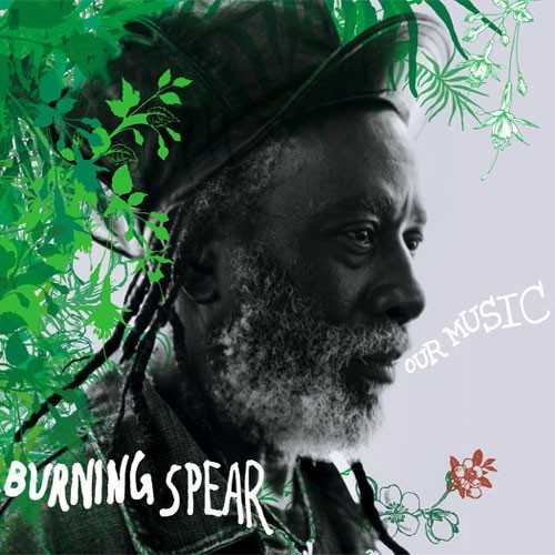 Allmusic album Review : Perhaps the most amazing thing about Burning Spear is how little his approach has changed after nearly 40 years as a recording artist. His themes and concerns -- freedom, self-determination, equal rights -- have remained constant, and he sticks pretty close to his original musical template of slow to mid-tempo roots rhythms with plenty of horns and percussion layered into the mix for added punch. As new styles have swept through the Jamaican music business, Spear has stayed his ground, sure in what he wants to say and how he wants to say it, always supporting and praising the resilience of the human spirit. Our Music, released on his own Burning Spear Records (which Spear runs with his wife and business partner Sonia Rodney), is his most fully realized record in years, with a bright, bubbling sound that is almost joyous in its persistence, even as he tackles hard social issues. Although it was recorded in New York City at Magic Shop Recording Studios, Our Music is thoroughly Jamaican, with Leroy Wallace once again holding down most of the drumming duties, and the rhythms are marvelously organic, natural, and vibrant, with sharp, perfectly placed horn charts (no one in reggae uses horns better than Burning Spear) that punctuate the melodies without derailing them. But most of all, Our Music is filled with hope, and that unerring hope is what lifts this record, even as Spear takes on his usual heavy social themes. This is a deeply committed artist, and it isnt chic or anything new with him (hes been bringing the same message since his first recordings with Clement Dodd in the mid-60s), but whats a bit of a breakthrough here is how bright and airy his sound has become, even as he sticks with the mid-tempo rhythms and his generally sonorous vocal delivery. Highlights include the title track, "Our Music," the extended mix "Together" (which deals with war-torn Africa and features a fluid and soaring dub coda), "Down in Jamaica" (which wouldnt sound out of place on Spears classic Marcus Garvey album), and the glorious, loping, and infectious "Walk," which essentially visits the whole planet in the lyrics, as Spear calls for a renewed sense of place in the world, not as a divisive factor, but as the first step toward unity. Know where you are, Spear insists, know where you live, get out and walk where you live, and know that this is the beginning of understanding the whole world we live in, neighborhood by neighborhood. A wonderful new album by a roots reggae master.