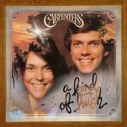 Allmusic album Review : The formula behind the Carpenters albums was starting to get fairly routine -- a hit single and an oldie or two (which sometimes was the single) surrounded by some well-produced soft pop/rock, driven by electric piano, strings, and a guitar solo or two cropping up. "Theres a Kind of a Hush" and "Breaking Up Is Hard to Do" are the two most memorable tracks on this pleasant, well-sung, and well-played, but basically bland, album, A Kind of Hush. There are virtues here -- "You" has a good guitar solo by Tony Peluso, and the vocals on "Sandy" are radiant, but this record was where the real rot began to set into the Carpenters fortunes, in terms of remaining connected to rock. Instead of covering Leon Russells or Carole Kings contemporary material, theyre doing songs like "Cant Smile Without You" -- the latter is very sweetly sung by Karen Carpenter, and gets a lyrical but spare arrangement from Richard Carpenter, but they needed something more credible to the under-30 audience (and especially material that, if not attractive to guys in that age range, at least wouldnt make them self-conscious about listening to it with their girlfriends) on this album, and it wasnt here. If you close your eyes, its possible to imagine Captain & Tennille, not to mention Debby Boone, taking lessons from this release, although Karens voice was still beyond comparison with any of them.