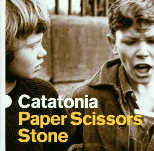 Allmusic album Review : For awhile there, Catatonia sounded novel and fresh in the middle of a British music scene warped on maudlin self-respect but, now that theyve gone and suffered through their own euphemistically-tinged bouts of exhaustion and pop star rehabilitation, the rot has set in. With its sobered, Veruca Salt-style drift and gospel-orchestrated ill assessments, Paper Scissors Stone is, more than anything else, a warning against ever misunderstanding what it means to have most of the people like you only some of the time. In reality, theres nothing like chugging indie sung with the ferocity of a grown woman laying an egg to give a little polish to your record collection, but even the most committed fan should admit that there can be too much of an odd thing. Guitarist and core songwriter Mark Roberts offers very little for ex-girlfriend Cerys Matthews sense of loss, fiddling with pops bellybutton in the feathery "Shore Leave" or beside the ridged energy of "Stone by Stone," and he goes to great lengths to remind you of empty batteries and the terrible, regrettable reconciliation of ex-lovers. Perhaps given more time to situate itself against the shifting British indie community, Paper Scissors Stone would be viewed as a welcome return. Instead, it sounds like the clumsier, brittler answer to International Velvet, the natural pop thrills cut off at the knees and the music an unmemorable parenthesis to a career built on reactionary sleight of hand.