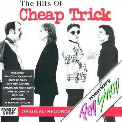 Allmusic album Review : One from the rash of rash Cheap Trick summarizations that fell from the sky in the 90s, when the pop pros were prematurely put out to pasture. This collection is as hit-or-miss as any overview of a great bands oeuvre would be, but hey, its cheap. Some of the Rockford fours best bits reside here: rockers ("Shes Tight," "Surrender," "Cover Girl") and rollers ("Come On Come On," "Takin Me Back," "Tonight Its You"). "Kashmir"-copping cautionary-classic "Heaven Tonight" signifies one of the few instances whereupon Tricks death-disco mode doesnt implode (as in time-waster "Need Your Love"). Two bizarre oddities from Next Position Please exhibit Tricks cheap curio factor, including tack-on "Dont Make Our Love a Crime" (titles the best part), and the high-tech reading of the Motors heart-stopping dandy "Dancing the Night Away." "Youre All Talk" flat-out rules (Slash got on-stage for this gem at the anniversary gala documented on Silver). Ultimately, Hits of Cheap Trick enables you to shout along when Cheap Trick blasts a club or shanty near you, which is what a good comp should do.