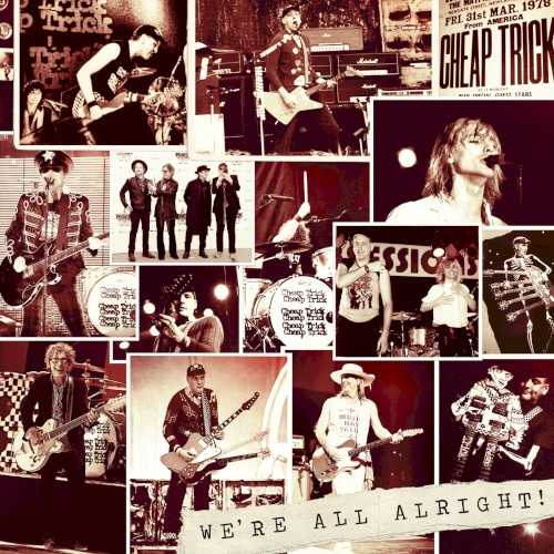 Allmusic album Review : Back in Cheap Tricks late-70s through mid-80s heyday, it was standing operating procedure for a working band to crank out an album roughly once a year. Things are a good bit different in the 21st century, but Cheap Trick havent lost the ability to deliver on a tight schedule. A mere 13 months after Rockford, Illinois favorite sons dropped their first album for Nashville powerhouse Big Machine Records, 2016s Bang, Zoom, Crazy... Hello, theyve knocked out a follow-up, Were All Alright!, and it manages to best the previous long-player for sheer rock action and sense of fun. Like Bang, Zoom, Crazy... Hello, Were All Alright! is a different animal than the bands best work; this dials back on their Beatles-influenced power pop moves, and puts the focus on the bands hard rock action (which has gotten harder since Daxx Nielsen replaced Bun E. Carlos behind the drum kit). And with producer Julian Raymond (who was also behind the controls for Bang, Zoom) on hand, the playful eccentricity thats always marked Cheap Tricks best music doesnt get as much of a hearing. But while this isnt a purists Cheap Trick album, its a lot of fun in spite of that. The bandmembers sound like theyre having a blast on these sessions, with Rick Nielsens guitar roaring at every turn, bassist Tom Petersson and drummer Nielsen holding down the backbeat like theyre joined at the hip, and vocalist Robin Zander sounding playfully horny on numbers like "Listen to Me," "Nowhere," "Long Time Coming," and "You Got It Going On." If Bang, Zoom sounded like it was carefully worked over to prove the veteran band could still cut the mustard, Were All Alright! feels like the band rolled in and knocked this out with plenty of sweat and little fuss. Though the skillful harmonies and turn-on-a-time performances are a long way from sloppy, this is lively in a way that documents a truly great rock band in its element, and its been some time since Cheap Trick have made a record that was as howling-along enjoyable as this one. If youre looking for a great hard rock album for the summer of 2017, dont look now, but Cheap Trick have delivered the fast n loud blast that you need.