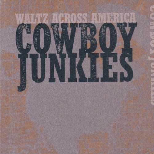 Allmusic album Review : With a roster of songs that highlights some of their best-loved work, Waltz Across America has the feel of an intimate evening spent in private concert with Cowboy Junkies, a feat made possible by a combination of seamless production design, carefully chosen music, and singer Margo Timmins quiet, heartfelt rapport with her audience. The second release on the bands own Latent Recordings label, the album is a live compilation of 12 of the 60 songs played on the Junkies end-of-the-millennium tour of the U.S. and Canada. Thanks to the bands ability to put a fresh spin on time-honored favorites, Waltz is one of those rare albums equally well-suited to both first-time listeners and loyal fans. All of the bands hallmark songs are here -- "Misguided Angel," "Sweet Jane," and "Blue Guitar," to name a few -- but none of them take their listeners familiarity for granted: hearing them on Waltz is a bit like re-reading an old bedtime story and finding that the ending has been subtly changed. Perhaps one of the albums most gratifying surprises comes from the completely rewritten "Hollow As a Bone": Originally performed as an angry, hard-driving rock anthem, it plays here as a plaintive love song laced with wistful poignancy. Similarly, the 11-minute version of "Blue Guitar," the Junkies elegy to friend, inspiration, and fellow musician Townes Van Zandt, is a brooding work of haunting and unexpectedly taut beauty. All of the songs on Waltz illustrate the Junkies continued evolution as a band, and as a whole the albums rich, often hypnotic sound flows with an ease and depth that will reassure longtime listeners even as it entrances new ones.