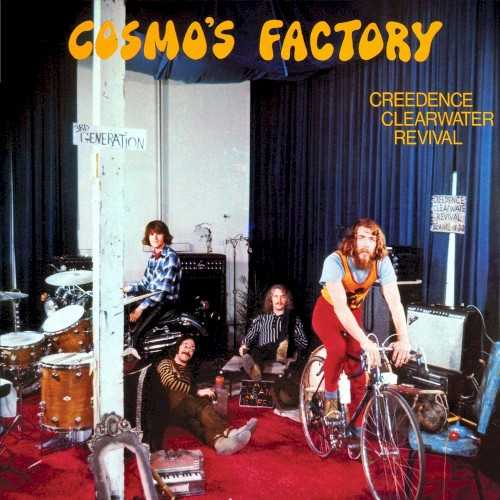 Allmusic album Review : Throughout 1969 and into 1970, CCR toured incessantly and recorded nearly as much. Appropriately, Cosmos Factorys first single was the working bands anthem "Travelin Band," a funny, piledriving rocker with a blaring horn section -- the first indication their sonic palette was broadening. Two more singles appeared prior to the albums release, backed by John Fogerty originals that rivaled the A-side or paled just slightly. When it came time to assemble a full album, Fogerty had only one original left, the claustrophobic, paranoid rocker "Ramble Tamble." Unlike some extended instrumentals, this was dramatic and had a direction -- a distinction made clear by the meandering jam that brings CCRs version of "I Heard It Through the Grapevine" to 11 minutes. Even if it wanders, their take on the Marvin Gaye classic isnt unpleasant, and their faithful, exuberant takes on the Sun classics "Ooby Dooby" and "My Baby Left Me" are joyous tributes. Still, the heart of the album lays in those six fantastic songs released on singles. "Up Around the Bend" is a searing rocker, one of their best, balanced by the menacing murkiness of "Run Through the Jungle." "Wholl Stop the Rain"s poignant melody and melancholy undertow has a counterpart in Fogertys dope song, "Lookin out My Back Door," a charming, bright shuffle, filled with dancing animals and domestic bliss - he had never been as sweet and silly as he is here. On "Long as I Can See the Light," the records final song, he again finds solace in home, anchored by a soulful, laid-back groove. It hits a comforting, elegiac note, the perfect way to draw Cosmos Factory -- an album made during stress and chaos, filled with raging rockers, covers, and intense jams -- to a close.