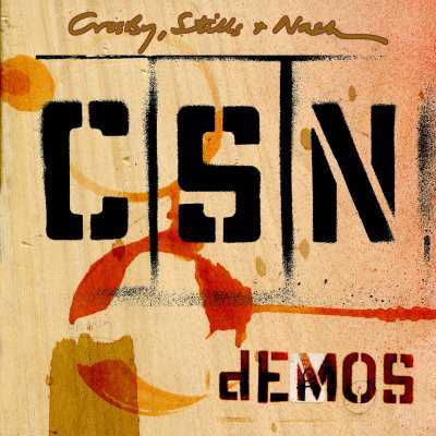 Allmusic album Review : As part of their ongoing reissue of the Crosby, Stills & Nash catalog, Rhino put out Demos, a collection of early home recordings of staples from the CSN catalog, demos recorded both alone and together between the years of 1968 and 1971. Unlike some similar collections, not much here is especially revelatory; apart from "Love the One Youre With," here almost droning at the beginning, there are no great differences in lyrics or approach, with such solo recordings as "Almost Cut My Hair" pointing clearly to their latter full-blown incarnations. Apart from "Long Time Gone," recorded by Crosby and Stills before Nash joined the group and bearing a full electric arrangement, everything here is simple and spare, recorded with just acoustic guitars and pianos, often lacking harmonies. All this makes the songs themselves the focal point -- and it makes the handful of tracks with some combination of the group stand out, particularly "Music Is Love" with Crosby, Nash, and Neil Young -- and its easy to appreciate their construction when theyre heard stripped down to their bare bones as they are here. Ultimately, what Demos winds up doing is offering a newfound appreciation for what Crosby, Stills & Nash bring to each other, for as good as these demos are -- and theres not a bad cut here -- none of it sounds as complete as when the three harmonize together.