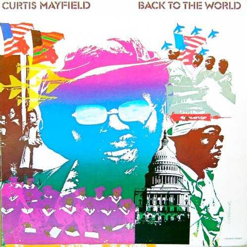 Allmusic album Review : Back to the World, the first album Curtis Mayfield recorded and released after hitting number one with the intense inner-city vignette Superfly, returned him to a steady balance of optimism for the future and direct social commentary regarding the problems of his people. The lead single, "Future Shock," was inspired by Alvin Tofflers 1970 book of the same name, which warned readers that industrial society was changing so radically that environmental and social problems could be endemic for decades. The track tapped into the same grooves and brass heard on Superfly (perhaps overly so), but said more about the world around ("We got to stop all men, from messing up the land/When wont we understand, this is our last and only chance?"). The title track was very upbeat and positive, as were the refreshing "If I Were Only a Child Again" and "Future Song (Love a Good Woman, Love a Good Man)." With no hit singles to even approach the three high performers from Superfly, though, Back to the World was a distinct disappointment; the music wasnt as powerful as fans were expecting, and though the songs were up to Mayfields usual high standards, there were many similarities (musically and thematically) to material from each of his proper solo albums.