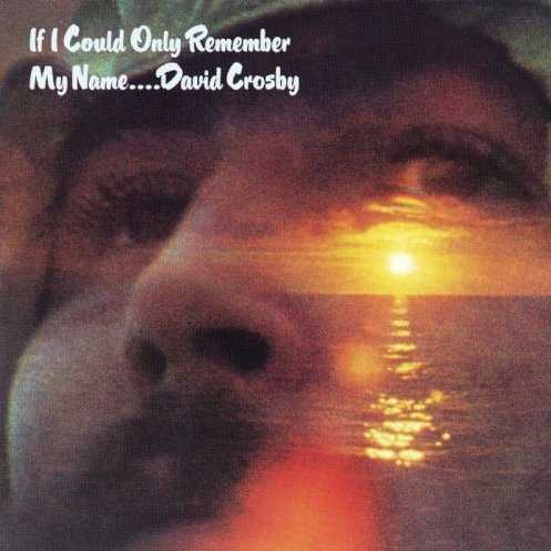 Allmusic album Review : David Crosbys debut solo album, If I Could Only Remember My Name is a one-shot wonder of dreamy but ominous California ambience. The songs range from brief snapshots of inspiration (the angelic chorale-vocal showcase on "Orleans" and the a cappella closer, "Id Swear There Was Somebody Here") to the full-blown, rambling western epic "Cowboy Movie," and there are absolutely no false notes struck or missteps taken. No one before or since has gotten as much mileage out of a wordless vocal as Crosby does on "Tamalpais High (At About 3)" and "Song With No Words (Tree With No Leaves)," and because the music is so relaxed, each song turns into its own panoramic vista. Those who dont go for trippy Aquarian sentiment, however, may be slightly put off by the obscure, cosmic storytelling of the gorgeous "Laughing" or the ambiguous (but pointed) social questioning of "What Are Their Names," but in actuality it is an incredibly focused album. Even when a song as pretty as "Traction in the Rain" shimmers with its picked guitars and autoharp, the album is coated in a distinct, persistent menace that is impossible to shake. It is a shame that Crosby would continue to descend throughout the remainder of the decade and the beginning of the next into aimless drug addiction, and that he would not issue another solo album until 18 years later. As it is, If I Could Only Remember My Name is a shambolic masterpiece, meandering but transcendentally so, full of frayed threads. Not only is it among the finest splinter albums out of the CSNY diaspora, it is one of the defining moments of hungover spirituality from the era.