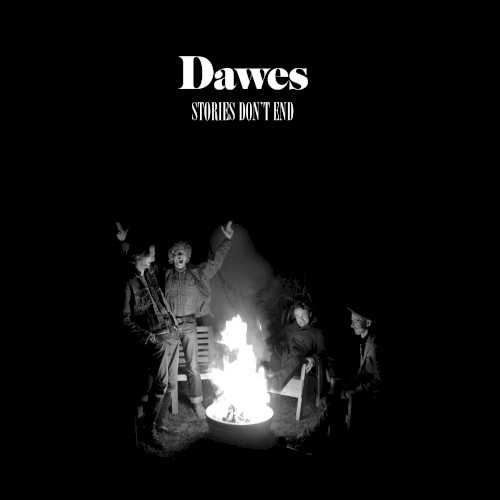 Allmusic album Review : Stories Dont End, the third outing from breezy Los Angeles-based retro-rockers Dawes, takes its name from a line in author Joan Didions 1984 wartime novel Democracy. Its an enigmatic phrase to be sure, but it certainly applies to the groups penchant for crafting highly literate slabs of smooth, West Coast Americana out of the highway wreckage left behind by artists like the Eagles, the Little River Band, Poco, Jackson Browne, and Gram Parsons. Less overtly Laurel Canyon-centric than 2011s Nothing Is Wrong, due in some part to the East Coast Blue Ridge Mountain locale in which it was birthed, the album keeps the bands classic rock underpinnings intact, yielding a fresh catch of smooth and soulful, largely midtempo offerings that focus on substance over style, relying primarily on the strength of the tasteful, measured arrangements and bandleader Taylor Goldsmiths easy voice and crafty wordplay. Stories Dont End barely registers upon the first spin (its easy pop for the millennial generation), but if given the time to percolate, it produces a damn fine cup of coffee. This adherence to familiar singer/songwriter tropes is best exemplified on tracks like the rolling "From a Window Seat (Rivers and Freeways)," which echoes Midlakes "Roscoe," the Ben Folds-esque "Just My Luck," and the lovely, mid-record ballad "Something in Common," the latter of which frames Goldsmiths tale of hope and heartache in the reassuring glow of vibrato guitar, simple kick and snare, and a melody that sounds like it floated out of the studio sessions for Paul Simons Still Crazy After All These Years.