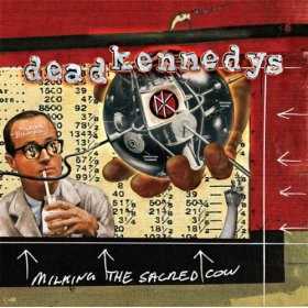 Allmusic album Review : The very concept of a "greatest hits" collection from San Francisco punk legends the Dead Kennedys fits right in with the groups penchant for establishment parody, but the irony is that Manifestos 12-track Milking the Sacred Cow is the perfect primer for young punks in training and a satisfying shot of politically charged jet fuel for longtime fans. Classic cuts like "California Uber Alles," "Holiday in Cambodia," and "Too Drunk to Fuck" were the gateway drug for a lot of people just finding their way into the scene, especially those who were looking for an American version of the Sex Pistols -- Jello Biafra proved that he could match Johnny Rotten sneer for sneer -- but live versions of "Soup Is Good Food" and "Jock-O-Rama," as electrifying as they are, keep this collection just shy of perfection. That said, it still provides a satisfying crack in the jaw, even if its missing fan favorites like "Terminal Preppie," "Trust Your Mechanic," and "Chemical Warfare." Honor students should pick up Fresh Fruit for Rotting Vegetables, Frankenchrist, and Give Me Convenience or Give Me Death, but those looking for a quick fix or a cheat will find no better teat to affix their snarl to than this.