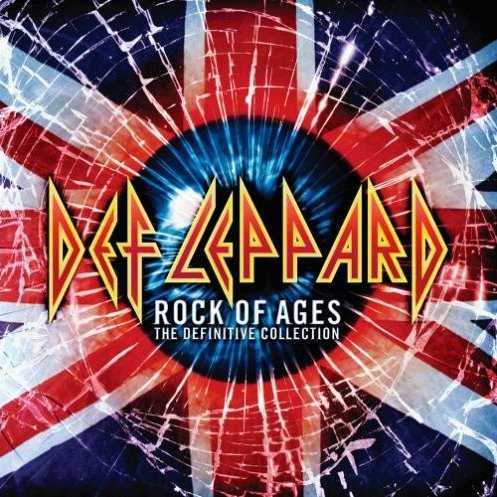 Allmusic album Review : The 2005 double-disc set Rock of Ages: The Definitive Collection is the second Def Leppard compilation to be released in the U.S. The first, Vault: Def Leppard Greatest Hits, appeared ten years earlier, and while the band was active in the decade separating the two albums, charting fairly consistently, it didnt have any major hits during that time, so the chief appeal of Rock of Ages versus Vault is that it covers more ground. Vault had 15 songs. Rock of Ages has 35, including all of the songs on Vault. Actually, the first disc of Rock of Ages functions as an expanded version of that earlier comp, adding two cuts. The second disc skips around their career, wisely concentrating on their early-80s albums, which were somewhat under-represented on Vault, and adding a new song for good measure (a cover of Badfingers "No Matter What," which is from their "forthcoming covers album"). While this may be too much Def Leppard for some casual fans -- for those listeners, the 2004 import-only collection Best of Def Leppard is a good choice, since it expands on Vault -- it nevertheless is the best overview of the groups career yet assembled, since it has not only the hits, but the sleek, glammy pop-metal that earned them the reputation as one of the biggest and best bands of the 80s.