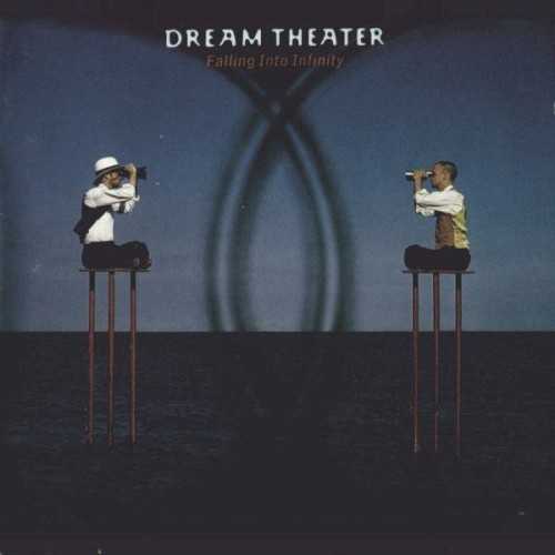 Allmusic album Review : Like many other progressive bands playing difficult music, Dream Theater inevitably chose to trim down both their bombastic production and intricate songwriting for a more laid-back approach, both live and in the studio. The result, Falling Into Infinity, is something of a disappointment. Never before have the bands influences been worn so openly on their sleeves, which translates into a derivativeness that undermines much of the material on this album. Guitarist John Petruccis solos sound like cloned Steve Vai more often than not, which stands in direct contrast to his groundbreaking work on earlier platters. James LaBrie, though gifted with a strong, bellowing voice, has a range too limited to properly convey the emotive resonances of the lyrics: hes either singing in a soft whisper on the gentler passages or yelling at the top of his lungs during heavier moments. Subtler shading is needed before he can properly be classed in the same league as Robert Plant or even Steve Perry. New keyboardist Derek Sherinian gives the best performance on Falling, establishing himself as an accomplished musician and songwriter without blindly following in his predecessors footsteps. Unfortunately, his presence fails to turbo-charge the rest of the group, who turn in a halfhearted creative effort under the direction of new producer Kevin Shirley. Most of the songs here rely on the same device to build tension: a bold riff is repeated while the drums quicken pace and crescendo in volume beneath the rhythm. In addition, the "progressive" songs are relatively subdued compared to earlier efforts, particularly "Trial of Tears," which drags on for over 13 minutes with little hint of either songwriting ingenuity or instrumental virtuosity. "Hells Kitchen" and the middle of "New Millennium" prove Dream Theater havent forgotten their roots, but elsewhere theyre content to trot out standard AOR clichés. This brazen attempt to woo a more mainstream audience has resulted in the bands weakest effort since their debut.