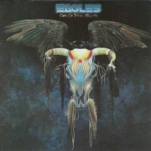 Allmusic album Review : The Eagles recorded their albums relatively quickly in their first years of existence, their LPs succeeding each other by less than a year. One of These Nights, their fourth album, was released in June 1975, more than 14 months after its predecessor. Anticipation had been heightened by the belated chart-topping success of the third albums "The Best of My Love"; taking a little more time, the band generated more original material, and that material was more polished. More than ever, the Eagles seemed to be a vehicle for Don Henley (six co-writing credits) and Glenn Frey (five), but at the same time, Randy Meisner was more audible than ever, his two lead vocals including one of the albums three hit singles, "Take It to the Limit," and Bernie Leadon had two showcases, among them the cosmic-cowboy instrumental "Journey of the Sorcerer" (later used as the theme music for the British television series The Hitchhikers Guide to the Galaxy). Nevertheless, it was the team of Henley and Frey that stood out, starting with the title track, a number one single, which had more of an R&B -- even a disco -- sound than anything the band had attempted previously, and continuing through the ersatz Western swing of "Hollywood Waltz" to "Lyin Eyes," one of Freys patented folk-rock shuffles, which became another major hit. One of These Nights was the culmination of the blend of rock, country, and folk styles the Eagles had been making since their start; there wasnt much that was new, just the same sorts of things done better than they had been before. In particular, a lyrical stance -- knowing and disillusioned, but desperately hopeful -- had evolved, and the musical arrangements were tighter and more purposeful. The result was the Eagles best-realized and most popular album so far.