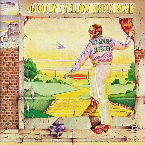 Allmusic album Review : It was designed to be a blockbuster and it was. Prior to Goodbye Yellow Brick Road, Elton John had hits -- his second album, Elton John, went Top 10 in the U.S. and U.K., and he had smash singles in "Crocodile Rock" and "Daniel" -- but this 1973 album was a statement of purpose spilling over two LPs, which was all the better to showcase every element of Johns spangled personality. Opening with the 11-minute melodramatic exercise "Funeral for a Friend/Love Lies Bleeding" -- as prog as Elton ever got -- Goodbye Yellow Brick Road immediately embraces excess but also tunefulness, as John immediately switches over to "Candle in the Wind" and "Bennie & the Jets," two songs that form the core of his canon and go a long way toward explaining the over-stuffed appeal of Goodbye Yellow Brick Road. This was truly the debut of Elton John the entertainer, the pro who knows how to satisfy every segment of his audience, and this eagerness to please means the record is giddy but also overwhelming, a rush of too much muchness. Still, taken a side at a time, or even a song a time, it is a thing of wonder, serving up such perfectly sculpted pop songs as "Grey Seal," full-bore rockers as "Saturday Nights Alright for Fighting" and "Your Sister Cant Twist (But She Can Rock & Roll)," cinematic ballads like "Ive Seen That Movie Too," throwbacks to the dusty conceptual sweep of Tumbleweed Connection in the form of "The Ballad of Danny Bailey (1909-34)," and preposterous glam novelties, like "Jamaica Jerk-Off." This touched on everything John did before, and suggested ways hed move in the near-future, and that sprawl is always messy but usually delightful, a testament to Eltons 70s power as a star and a musician. goodbye_yellow_brick_road