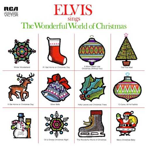 Allmusic album Review : Elvis Presleys 1971 holiday album Elvis Sings "The Wonderful World of Christmas" may not be as irresistible as his 1957 masterpiece Christmas Album, but its nevertheless an enjoyable record. There are no surprises here, either in the selection of tunes ("O Come, All Ye Faithful," "The First Noel," "Winter Wonderland," "Merry Christmas, Baby") or in its soul and country-inflected pop arrangements, but its a solid record that will please Elvis fans.