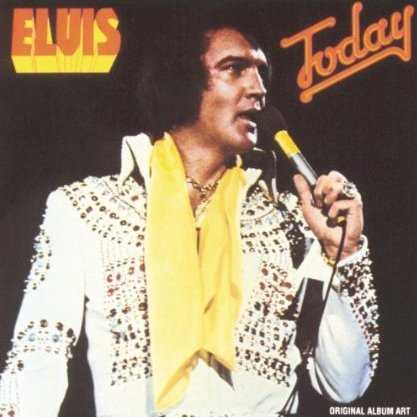 Allmusic album Review : As it turned out, Today would be the last full studio album Elvis Presley recorded in his life. Headed out to Hollywood to collect the Grammy he won for Best Inspirational Performance of 1975 (it was awarded for a live version of "How Great Thou Art"), Presley booked sessions in RCAs L.A. Studio C with his longtime producer Felton Jarvis and settled in to knock out ten songs over the course of three days. Because it opens with the rollicking boogie "T-R-O-U-B-L-E" -- a legitimate throwback to the dawn of rock & roll -- and also finds space for the down-and-dirty gospel-soul groove of "Shake a Hand" and Billy Swans cheerful "I Can Help," Today was pegged upon its initial release as something of a return to Elvis Sun roots, but the rest of the record plays straight down the middle: a collection of Presleys preferred majestic ballads and MOR pop tempered by a touch of lushly produced Nashville country. This combination had long been a winning one for Elvis -- its the blend developed in the wake of 1971s Elvis Country (Im 10,000 Years Old) -- but in 1975, it was slightly past its sell-by date, so it didnt quite sell in blockbuster numbers ("T-R-O-U-B-L-E" did turn into a hit, nearly cracking the country Top Ten and revived in 1992 by Travis Tritt). Nevertheless, these era-specific concerns fade over time and leave Today standing as an excellent latter-day Elvis album. Those rockabilly revivals find Presley game and loose, as does a nimble version of the Statler Brothers "Susan When She Tried"; the trio of orchestrated ballads (Don McLeans "And I Love You So," Jerry Chesnuts "Woman Without Love," Troy Seals "Pieces of My Life") give Elvis an opportunity to find a moving heart beating underneath the shine, a skill that also enlivens an almost corny version of the 60s standard "Green, Green Grass of Home"; while the country reinvention of the Pointer Sisters "Fairytale" and the soulful rendition of Gregg Gordons "Bringin It Back" are expert adult contemporary -- gorgeous and skirting the edges of being overwrought. Added up, Today touches upon nearly everything he did well in the mid-70s -- a nice portrait of Elvis at a time when he was still an active, thriving working musician and a record that remains easy to enjoy today.