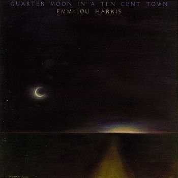 Allmusic album Review : Quarter Moon in a Ten Cent Town is a transitional effort that bridges the curveballs of Emmylou Harris earliest solo work with the more traditional country albums that comprise the bulk of the second phase of her career. For the first time, she covers no Gram Parsons tunes or pop music chestnuts, relying instead on newly exited Hot Band member Rodney Crowell for two songs ("Leaving Louisiana in the Broad Daylight" and "I Aint Living Long Like This") and Dolly Parton for another (the devastating "To Daddy"); the highlight is a gorgeous cover of Jesse Winchesters "Defying Gravity."