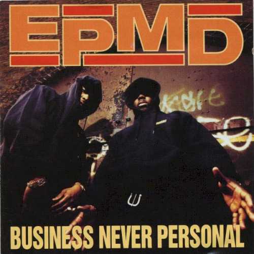 Allmusic album Review : Having recorded two undeniable hip-hop classics right out the box, EPMD met with a modicum of disapproval for the first time ever upon the release of its third album, which was graded down by some fans and critics because it seemed to be, yes, more business as usual rather than any sort of musical maturation or progression. Unbowed, Erick Sermon and Parrish Smith returned with what, at the time, was rumored even before it hit shelves to be their final album together. Indeed, the duo broke up not long after Business Never Personal came out. It was a perfect way to go out together. The album proved to be both a commercial and artistic triumph at the time, and with each passing year, it sounds more and more like their finest -- if not their most historically important -- recording. Unapologetically underground throughout its career up to this point, the duo was savvy enough to throw a bone to an ever-growing rap-listening public in a supposed bid for "Crossover" appeal even as it was taking its concluding bow, thereby negating any cries of "sellout" that otherwise might have been tossed at the groups reputation for independence from any commercial concerns. Frankly, though, it would have been a difficult claim to make stick against EPMD anyway. Despite its appealing Zapp sample and hook, "Crossover" is every bit as coated in street soot as the rest of its music. Nevertheless, it is undoubtedly the catchiest thing the pair had ever created. The rest of the album is harder hitting but in every respect as captivating, running from the abrasively metallic "Boon Dox" to the crowd-moving Hit Squad posse cut "Head Banger," and returning the group more often than not to the scowling (though often tongue-in-cheek) intensity and minimalistic aesthetic of its first two records. And if Erick and Parrish hadnt yet made the impending end of their partnership explicit enough, they do so on the final track, where they finally, figuratively kill off Jane, the transvestite prostitute who had hawked them through each of their albums.