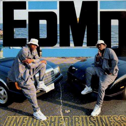 Allmusic album Review : EPMD avoided the dreaded sophomore curse and kept its artistic momentum going on its second album, Unfinished Business. Once again, the duo triumphed by going against the flow -- when MCs ranging from Public Enemy to Sir Mix-A-Lot to N.W.A werent hesitating to be abrasive and hyper, EPMD still had a sound that was decidedly relaxed by rap standards. For the most part, EPMDs lyrics arent exactly profound -- boasting and attacking sucker MCs is still their favorite activity. However, Erick and Parrish do challenge themselves a bit lyrically on "You Had Too Much to Drink" (a warning against drunk driving) and "Please Listen to My Demo," which recalls the days when they were struggling. But regardless of subject matter, they keep things exciting by having such an appealing, captivating sound.