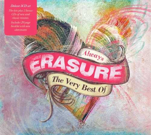 Allmusic album Review : Displaying the evolution of the synth pop duo by way of their representative singles, Always: The Very Best of Erasure aims to be the most concise roundup for the three-decade-old group, as it cuts the two-disc Total Pop! The First 40 Hits down to one 20-track disc. Arguing about the omissions means talking about the second tier as all the necessary songs are included, with "Who Needs Love Like That," "Oh lAmour," "Love to Hate You," and the title cut all taking their rightful place. The groups later years -- less commercially successful but arguably more artistically rich -- are well presented with career highlights such as "Fingers & Thumbs (Cold Summers Day)" and "Elevation" on board, then the rebooted 2015 remix of "Sometimes" closes the set like a fun curio. As a one-stop shop, this is an easy pick for those looking for the whole career overview, but returning fans and fanatics might want to seek out the limited and bonus editions, which add 12" mixes from the groups heyday along with new remixes from the likes of David Wrench and group member Vince Clarke.