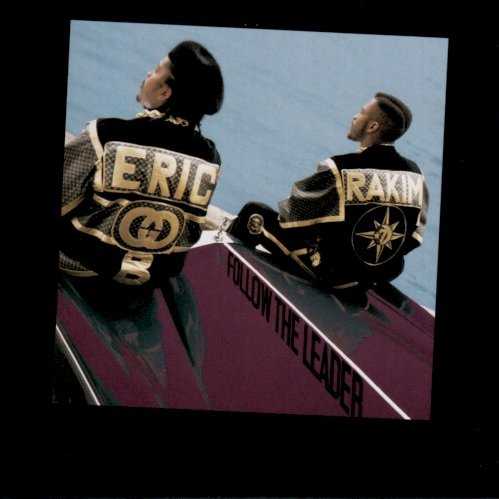 Allmusic album Review : Having already revolutionized hip-hop, Eric B. & Rakim came up with a second straight classic in their sophomore album, Follow the Leader, which basically follows the same blueprint for greatness, albeit with subtle refinements. Most noticeably, Eric B.s production is already moving beyond the minimalism of Paid in Full. Follow the Leader finds him changing things up more often: dropping in more samples, adding instruments from musician Stevie Blass Griffin, and generally creating a fuller sound over his rock-solid beats. Its still relatively spare, but the extra sonic weight helps keep things fresh. For his part, Rakim wasnt crowned the greatest MC of all time for the variety of his lyrical content, and Follow the Leader is no different. Yet even if he rarely deviates from boasting about his microphone prowess (and frankly, hes entitled), he employs uncommonly vivid and elaborate metaphors in doing so. A case in point is "Microphone Fiend," which weaves references to substance addiction throughout in explaining why Rakim cant keep away from the mic. The album-opening title cut is one of his most agile, up-tempo lyrical showcases, demonstrating why hes such a poetic inspiration for so many MCs even today. "Lyrics of Fury" manages to top it in terms of sheer force, using the break from James Browns "Funky Drummer" before it saturated the airwaves. And, of course, there are several more turntable features for Eric B. Follow the Leader may not have broken much new ground, but it captures one of the greatest pure hip-hop acts at the top of its form, and thats enough to make the album a classic.