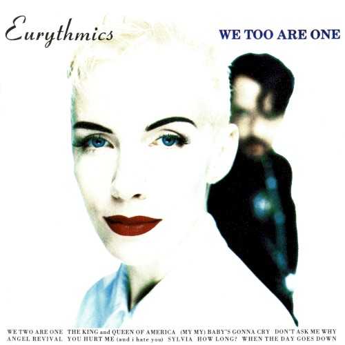 Allmusic album Review : Switching to Arista Records in the U.S., Eurythmics made their last album together with We Too Are One, and they went out in style. Calling upon a broad pop range, their seventh album was their best since Be Yourself Tonight in 1985. The sound was varied, the melodies were strong, and the lyrics were unusually well-crafted. In retrospect, the album can be seen as a dry run for Annie Lennoxs debut solo album, Diva (1992); songs like "Dont Ask Me Why" (which grazed the U.S. Top 40) serve as precursors to the dramatic ballads to come. There is, however, an air of romantic resignation throughout We Too Are One, appropriate to its valedictory nature. The disc spawned four chart singles in the U.K. and returned Eurythmics to number one in the album charts, but it did not substantially improve Eurythmics reduced commercial standing in the U.S., confirming that it was time for Lennox and Dave Stewart to pursue other opportunities.