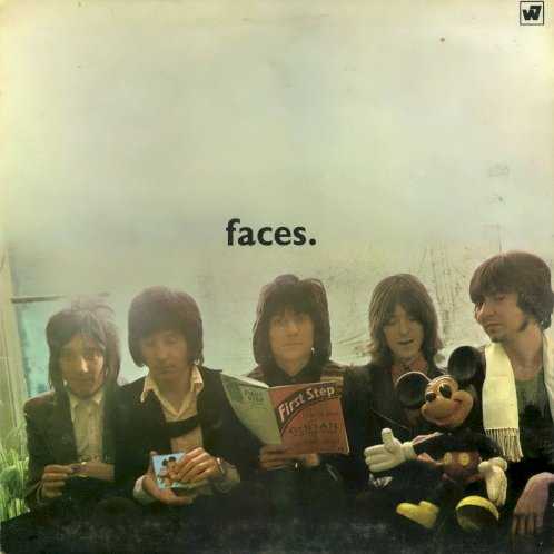 Allmusic album Review : The notorious sloppiness of the Faces was apparent on their debut, almost moreso on the cover than on the music, as the group was stilled billed as the Small Faces on this 1970 debut although without Steve Marriott in front, and with Rod Stewart and Ron Wood in tow, they were no longer Small. They were now larger than life, or at least mythic, because its hard to call an album that concludes with a riotous ode to a hand-me-down suit as larger than life. That was the charm of the Faces, a group who always seemed like the boys next door made good, no matter where next door was. Part of the reason they seemed so relatable was that legendary messiness -- after all, its hard not to love somebody if they so openly displayed their flaws -- but on their debut, it was hard not to see the messiness as merely the result of the old Faces getting accustomed to the new guys. Fresh from their seminal work with Jeff Beck, Rod and Ron bring a healthy dose of Becks powerful bastardized blues, bracingly heard on the opening cover of "Wicked Messenger," but theres a key difference here; without Becks guitar genius, this roar doesnt sound quite so titanic, it hits in the gut. That can also be heard and Rod and Woodys "Around the Plynth," or "Three Button Hand Me Down," which is ragged rocking at its finest. Combine that with Ronnie Lane and Ian McLagan finding their ways as songwriters in the wake of the Small Faces mod implosion, and this goes in even more directions. Lane unveils his gentle, folky side on "Stone," McLagan kicks in "Looking Out the Window" and "Three Button Hand Me Down." All these are moments that are good, often great, but the record doesnt quite gel, yet that doesnt quite matter. The Faces is a band that proves that sometimes loose ends are as great as tidiness, that living in the moment is whats necessary, and this First Step is a record filled with individual moments, each one to be savored.