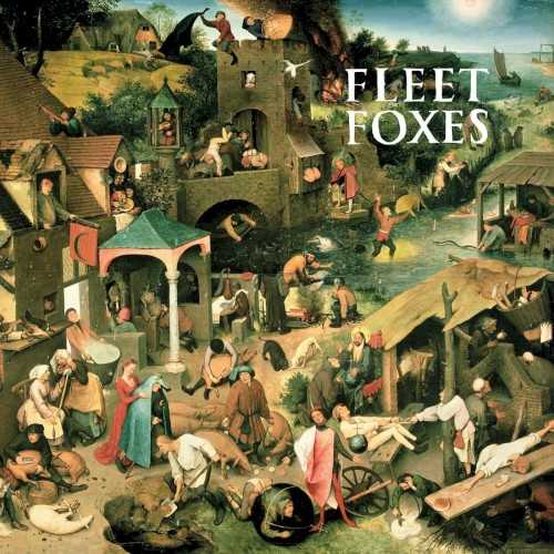 Allmusic album Review : Borrowing from ageless folk and classic rock (and nicking some of the best bits from prog and soft rock along the way), on their self-titled debut album Fleet Foxes dont just master the art of taking familiar influences and making them sound fresh again, they give a striking sense of who they are and what their world is like. Their song titles reference the Blue Ridge Mountains -- never mind that theyre actually from Seattle -- but its the ease and skill with which they mix and match British and American folk and rock from the far and not too distant past that makes the bands music so refreshing. While this mix could be contrived or indulgent, Fleet Foxes use restraint, structuring their flourishes into three- and four-minute pop songs full of chiming melodies and harmonies that sound like theyve been summoned from centuries of traditional songs and are full of vivid, universal imagery: mountains, birds, family, death. Despite drawing from so many sources, theres a striking purity to Fleet Foxes sound. Robin Pecknolds voice is warm and sweet, with just enough grit to make phrases like "premonition of my death" sound genuine, and the bands harmonies sound natural, and stunning, whether theyre on their own or supported by acoustic guitars or the full, plugged-in band. "Tiger Mountain Peasant Song" and "Meadowlarks" show just how much the Foxes do with the simplest elements of their music, but Fleet Foxes best songs marry that purity with twists that open their sound much wider. As good as the Sun Giant EP was, Fleet Foxes saved many of their best songs for this album. "White Winter Hymnal" is remarkably beautiful, building from a vocal round into glorious jangle pop with big, booming drums that lend a sense of adventure as the spine-tingling melody lightens some of the lyrics darkness ("Michael you would fall and turn the white snow red as strawberries in summertime"). The suite-like "Ragged Wood" moves from a galloping beat to sparkling acoustic picking, then takes a trippy detour before returning to a more thoughtful version of its main theme. "Quiet Houses" and "He Doesnt Know Why"s driving pianos show off the bands flair for drama. Dazzling songs like these are surrounded by a few songs that find the band leaning a little more heavily on its influences. "Your Protector" nods to Zeppelins misty, mournful side, and "Blue Ridge Mountains" is the kind of earthy yet sophisticated song CSNY would have been proud to call their own. But, even when the songs arent as brilliant as Fleet Foxes highlights, the band still sounds alluring, as on the lush interlude "Heard Them Stirring." Throughout the album, the band sounds wise beyond its years, so its not really that surprising that Fleet Foxes is such a satisfying, self-assured debut.