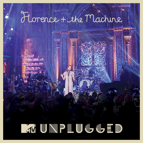 Allmusic album Review : 2011s Ceremonials, which found Florence + the Machine expanding on their already expansive sound, helped to further propel the ghostly Brit into the spotlight, and on MTV Unplugged, shes come full circle, allowing fans a peek into the bombast while providing the aging, acoustic show with a little defibrillation. Its all well and good, with a solid set list that includes favorites from both records along with a pair of oddball covers, but Florence Welchs stadium-sized persona fights for air within the gothic confines of New York Citys historic Angel Orensanz synagogue. You can really feel her holding back on reliable show stoppers like "Dog Days are Over," "Cosmic Love," and "Shake It Out," which is kind of the point for an unplugged session, but Welchs greatest strength is her ability to go from heartbreak to goose bumps without a bead of perspiration, and this well-played, technically sound set suffers a bit for its absence. That said, midtempo tracks like "Only If for a Night," "No Light, No Light," and "What the Water Gave Me," the latter of which finds Welch in full control of the room by the songs second half, are soulful, spooky, and bold, allowing room for both Welch and her machine to strut their stuff without sounding like a murder of caged crows.