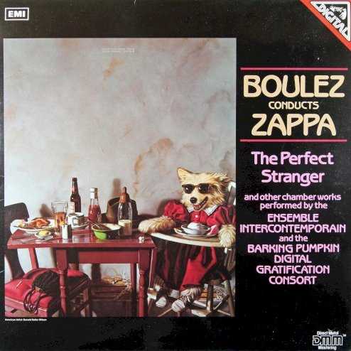 Allmusic album Review : Having recorded some works with a large orchestra in January 1983, in January 1984, Frank Zappa arranged for some of his chamber works to be performed by Pierre Boulezs Ensemble InterContemporain, a 16-piece group. "The Perfect Stranger," "Naval Aviation In Art?," and "Duprees Paradise" were given this treatment, and the four remaining tracks are the product of Zappas music synthesizer, the Synclavier. As usual, Zappas "serious" works are rhythmically interesting and make for challenging listening. Originally released on LP on the classical Angel/EMI label, this album was reissued on CD on Zappas Barking Pumpkin label in 1992, at which time he resequenced it.