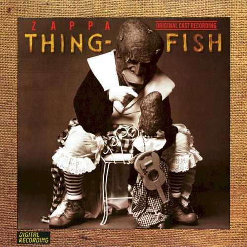 Allmusic album Review : Of all of Frank Zappas discography, Thing-Fish must be his most controversial, misunderstood, overlooked album. Obviously, it is not a masterpiece, but reducing it to a compilation album with a racist plot distorts the reality. First released as a three-LP set (and reissued on two CDs), this album is the "original cast recording" of a never-produced Broadway show. Working-class joes have been mutated into potato-headed, duck-mouthed creatures by a government experiment gone wrong. They put up a Broadway musical in which reality and fiction become one for two members of the audience. The main character, Thing-Fish, is played by Ike Willis. His thick caricatured Negro accent is directly taken from Amos n Andys King Fish character. Zappas intention was not to mock African Americans, but to ridicule the way they are depicted on Broadway, mainly a white male-dominated milieu. Harry and Rhonda, the two audience members drawn into the story by force, are played by Terry Bozzio and Dale Bozzio. Harry will realize he is gay, Rhonda will turn into a briefcase fetishist. Zappa exaggerates the yuppie trends of the mid-80s (Harry is gay for "career purposes"; Rhonda embodies the ultra-feminist) and slips into the plot concerns about the spread of AIDS being the result of governmental scientific experiments. Its crazy, offensive, barely holding together, but it sure is entertaining. To accommodate the plot, Zappa wrote a couple of new songs and re-recorded a handful of tracks from Zoot Allures, You Are What You Is, Tinsel-Town Rebellion, and Ship Arriving Too Late to Save a Drowning Witch with new lyrics. It is definitely for the seasoned fan (the conceptual continuity clues make an integral part of the experience), but more than rehashed material.