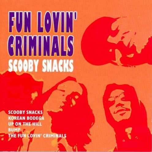 Allmusic album Review : "Scooby Snacks" is a 2003 mid-line compilation from Disky, released just a year after the groups first official compilation, Bag of Hits. While that collection remains the superior overview, this is pretty good, weighing in at a generous 14 tracks (Bag of Hits was 15) and having a fairly representative cross-section of hits, including "Scooby Snacks" and "The Fun Lovin Criminals." Not everything of note is here -- inexplicably, "King of New York" has been left off along with a couple other notable singles and album tracks -- but its representative and, if found at a reasonable price, a good bargain for casual fans.