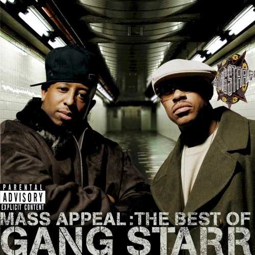 Allmusic album Review : The fact that Mass Appeal: The Best of Gang Starr is the second greatest-hits compilation released by Virgin simply attests to the importance of the duo, one of the first great MC/DJ-producer teams in hip-hop (and both of who, incidentally, have gone on to do well as solo artists, Guru with his whole Jazzmatazz series and DJ Premier most recently on Christina Aguileras Back to Basics). But while 1999s Full Clip was two discs of 31 tracks (some of which were remixed versions), Mass Appeal limits itself to one disc of 20 songs, and includes almost all of their singles ("You Know My Steez" is the most notable exclusion), which means that while the scope is actually greater, spanning all six of their studio albums, the depth is less. Though the tracks are not listed chronologically, the jazz-based beats of Premier and Gurus relaxed flow are highlighted and strong in each. Gang Starr staples "Take It Personal," "The Militia," "Just to Get a Rep," "Mass Appeal," "Ex-Girl to Next Girl," and "Step in the Arena" (all but the latter also found on Full Clip) are found on the compilation, as well as lesser-known though not obscure cuts like "Check the Technique" and "B.Y.S." More serious fans may be intrigued by the bonus tracks, "Natural" and "Tha Squeeze," but considering that both are also found on the 2004 Japanese import of The Ownerz, Mass Appeal is probably a better pickup for fans whove heard about the glory and genius of the group but dont own all the albums.