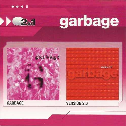 Allmusic album Review : This two-fer from Warner Music includes the popular Shirley Manson-led alternative rock outfits 1995 eponymous debut and 1998s Version 2.0. Of the two, Garbage features the most bang for the buck, boasting the smash hits "Stupid Girl," "Vow," and "Only Happy When It Rains," while the latter, despite a few solid tracks like "Push It" and "Special," breaks little ground for the group.